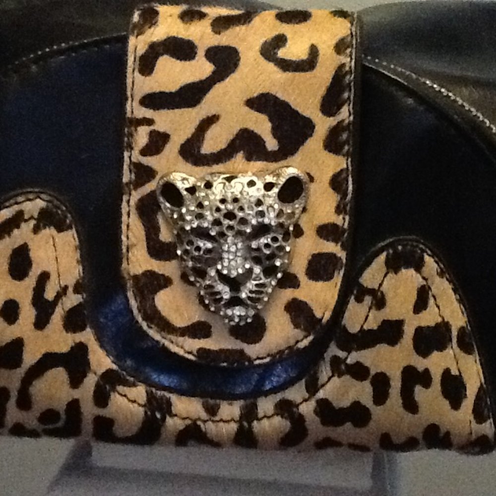 Large Array Leopard Handbag - New Old Stock - Picture 3 of 7